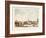 Vue D'Amsterdam No.8. De Hooge of Amstel Sluis. Le Pont De L'Amstel, 1825-Cornelis de Kruyff-Framed Giclee Print