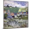 Vue D'auvers Sur Oise (Auvers-Sur-Oise) (France) - Peinture De Vincent Van Gogh (1853-1890), Huile-Vincent van Gogh-Mounted Giclee Print