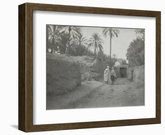 Vue d'une rue de Biskra-Henri Jacques Edouard Evenepoel-Framed Giclee Print