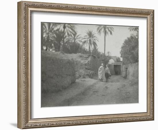 Vue d'une rue de Biskra-Henri Jacques Edouard Evenepoel-Framed Giclee Print