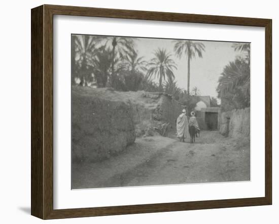 Vue d'une rue de Biskra-Henri Jacques Edouard Evenepoel-Framed Giclee Print