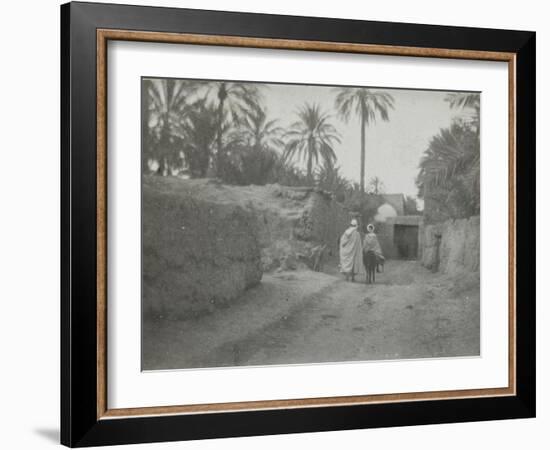 Vue d'une rue de Biskra-Henri Jacques Edouard Evenepoel-Framed Giclee Print