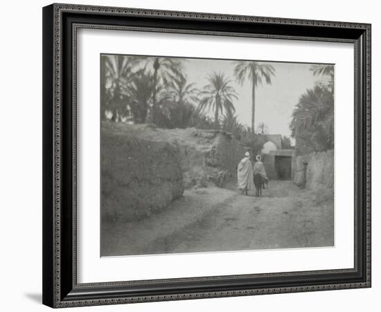 Vue d'une rue de Biskra-Henri Jacques Edouard Evenepoel-Framed Giclee Print