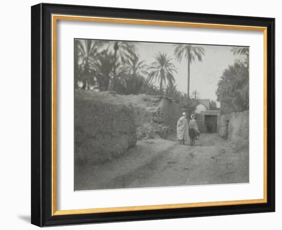 Vue d'une rue de Biskra-Henri Jacques Edouard Evenepoel-Framed Giclee Print