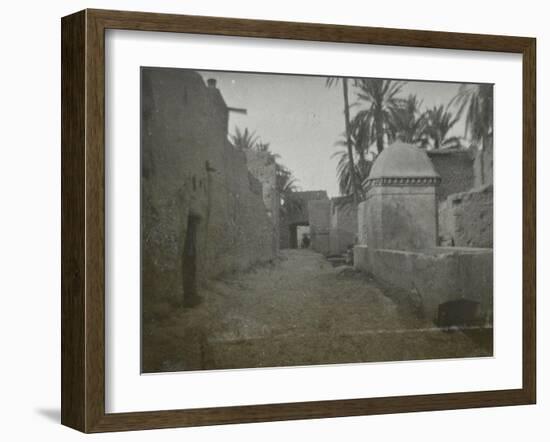 Vue d'une rue de Biskra-Henri Jacques Edouard Evenepoel-Framed Giclee Print