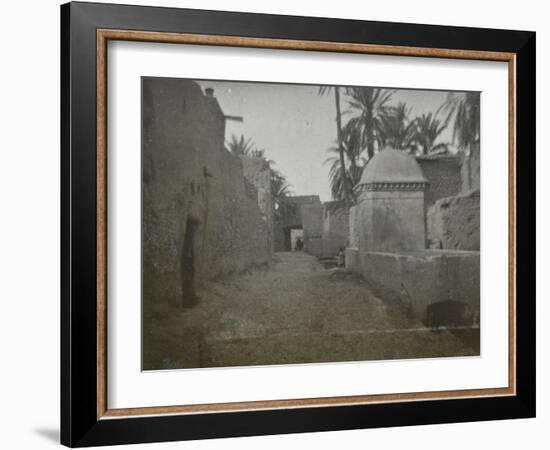 Vue d'une rue de Biskra-Henri Jacques Edouard Evenepoel-Framed Giclee Print