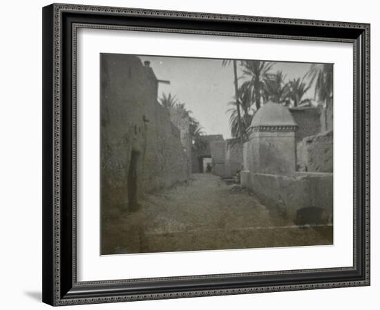 Vue d'une rue de Biskra-Henri Jacques Edouard Evenepoel-Framed Giclee Print