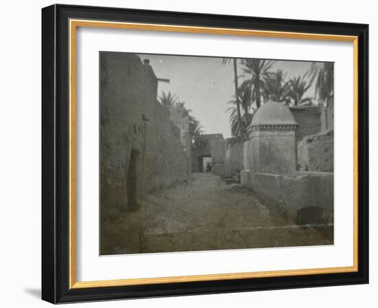 Vue d'une rue de Biskra-Henri Jacques Edouard Evenepoel-Framed Giclee Print