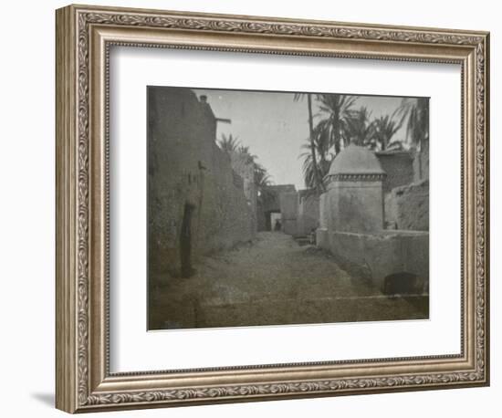 Vue d'une rue de Biskra-Henri Jacques Edouard Evenepoel-Framed Giclee Print