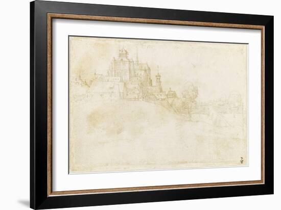 Vue de Bergen op Zoom-Albrecht Dürer-Framed Giclee Print