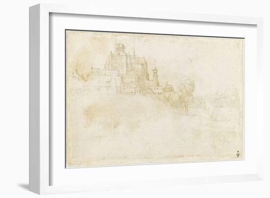 Vue de Bergen op Zoom-Albrecht Dürer-Framed Giclee Print