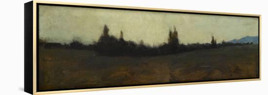 Vue de Bernwiller dans les arbres-Jean Jacques Henner-Framed Premier Image Canvas