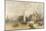 Vue de l'intérieur du port du Havre-William Callow-Mounted Giclee Print