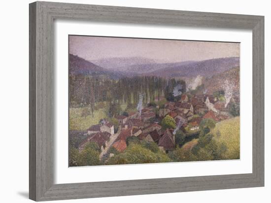 Vue de la Bastide (Terrasse de Marquayrol), 1935-Henri Martin-Framed Giclee Print