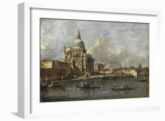 Vue de la Salute-Francesco Guardi-Framed Giclee Print