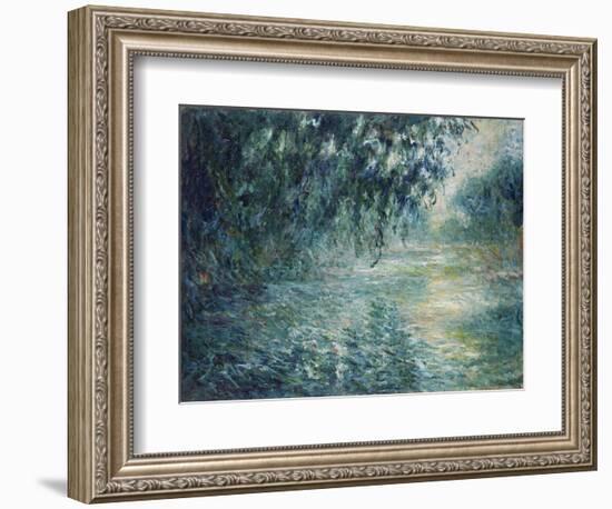 Vue De La Seine Au Petit Matin  Peinture De Claude Monet (1840-1926) 1898 Dim 73X91,5 Cm National-Claude Monet-Framed Giclee Print