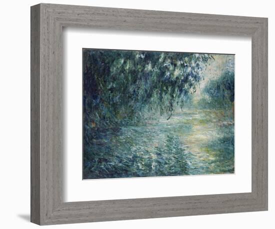 Vue De La Seine Au Petit Matin  Peinture De Claude Monet (1840-1926) 1898 Dim 73X91,5 Cm National-Claude Monet-Framed Giclee Print