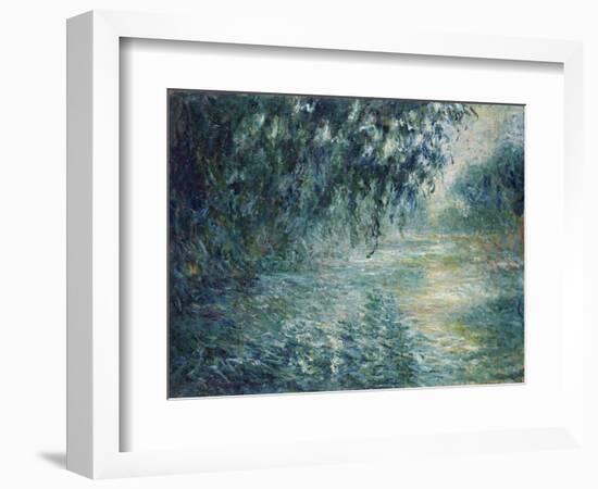 Vue De La Seine Au Petit Matin  Peinture De Claude Monet (1840-1926) 1898 Dim 73X91,5 Cm National-Claude Monet-Framed Giclee Print