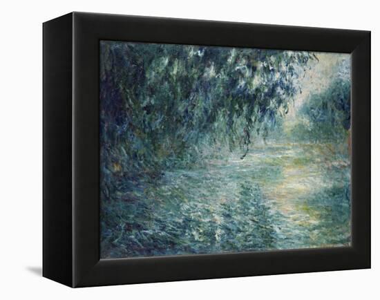 Vue De La Seine Au Petit Matin  Peinture De Claude Monet (1840-1926) 1898 Dim 73X91,5 Cm National-Claude Monet-Framed Premier Image Canvas