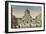 Vue de la Sorbonne vue de la place-null-Framed Giclee Print