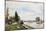 Vue De Meudon Du Pont De Sevres, 1866-Johan-Barthold Jongkind-Mounted Giclee Print