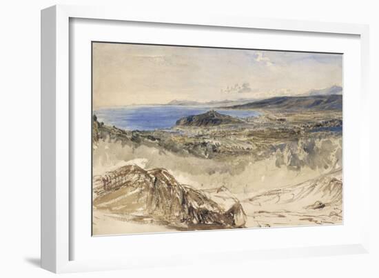 Vue de Nice-Paul Huet-Framed Giclee Print