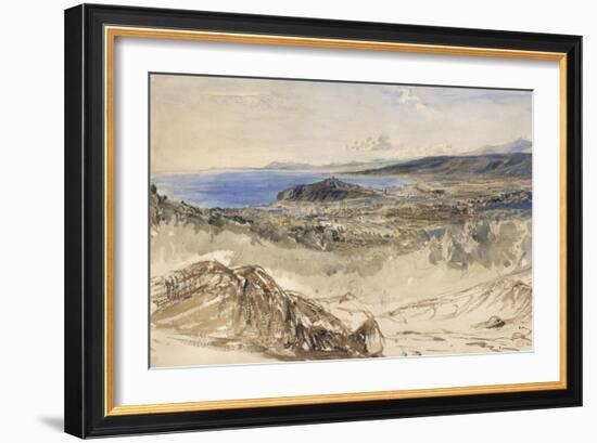 Vue de Nice-Paul Huet-Framed Giclee Print