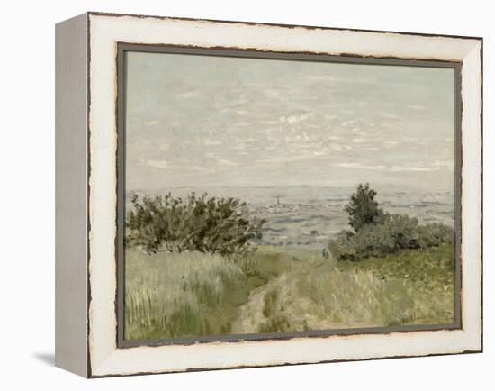 Vue de plaine à Argenteuil, côteaux de Sannois-Claude Monet-Framed Premier Image Canvas