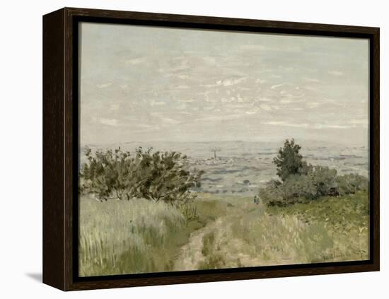 Vue de plaine à Argenteuil, côteaux de Sannois-Claude Monet-Framed Premier Image Canvas