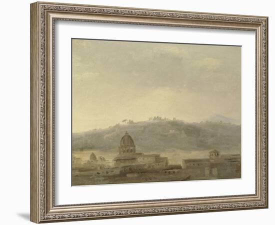 Vue de Rome-Pierre Henri de Valenciennes-Framed Giclee Print