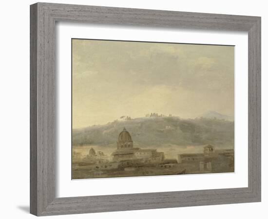 Vue de Rome-Pierre Henri de Valenciennes-Framed Giclee Print