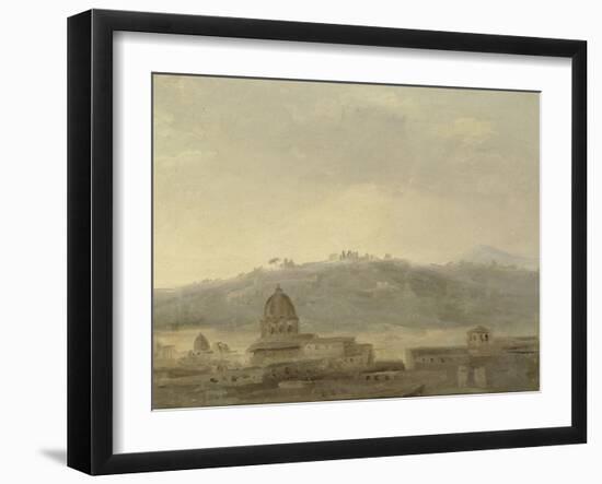 Vue de Rome-Pierre Henri de Valenciennes-Framed Giclee Print