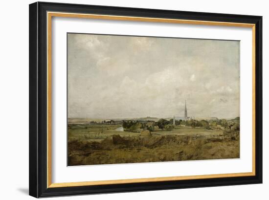 Vue de Salisbury-John Constable-Framed Giclee Print
