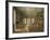Vue de Salon de musique de Joséphine-Auguste Garneray-Framed Giclee Print