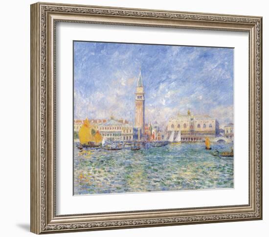 Vue de Venise, 1881-Pierre-Auguste Renoir-Framed Giclee Print