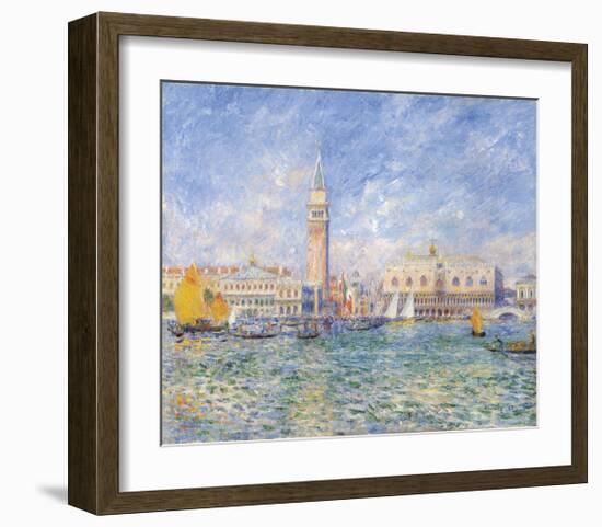 Vue de Venise, 1881-Pierre-Auguste Renoir-Framed Giclee Print