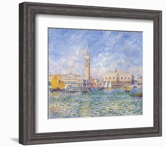 Vue de Venise, 1881-Pierre-Auguste Renoir-Framed Art Print