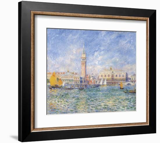 Vue de Venise, 1881-Pierre-Auguste Renoir-Framed Art Print