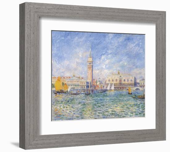 Vue de Venise, 1881-Pierre-Auguste Renoir-Framed Art Print