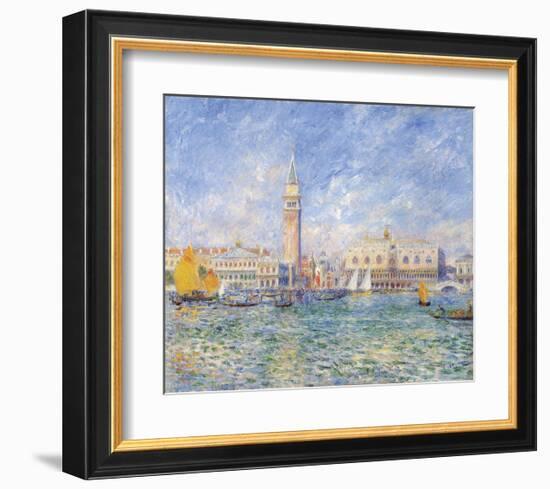 Vue de Venise, 1881-Pierre-Auguste Renoir-Framed Art Print