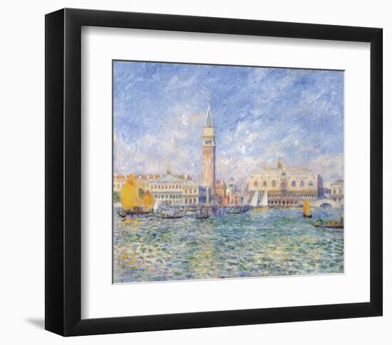 Vue de Venise, 1881-Pierre-Auguste Renoir-Framed Art Print