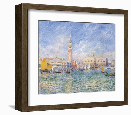 Vue de Venise, 1881-Pierre-Auguste Renoir-Framed Art Print