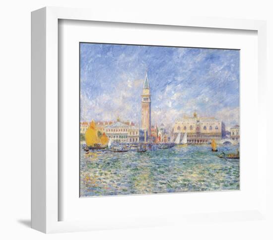 Vue de Venise, 1881-Pierre-Auguste Renoir-Framed Art Print