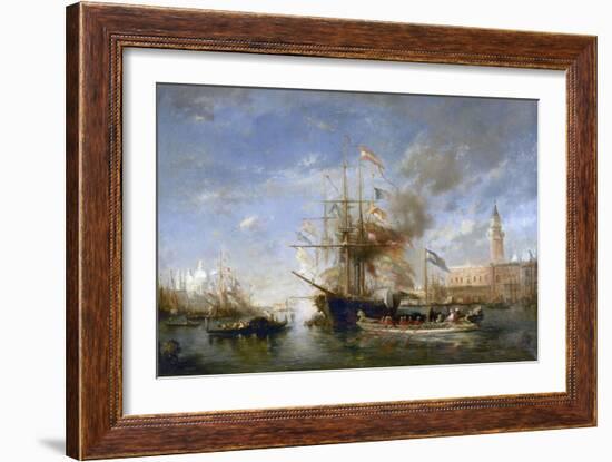 Vue de Venise-Félix Ziem-Framed Giclee Print