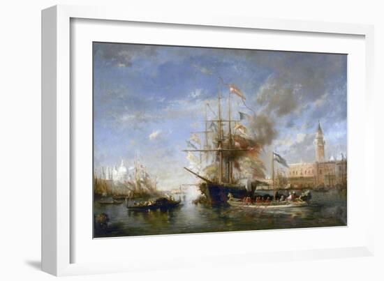 Vue de Venise-Félix Ziem-Framed Giclee Print