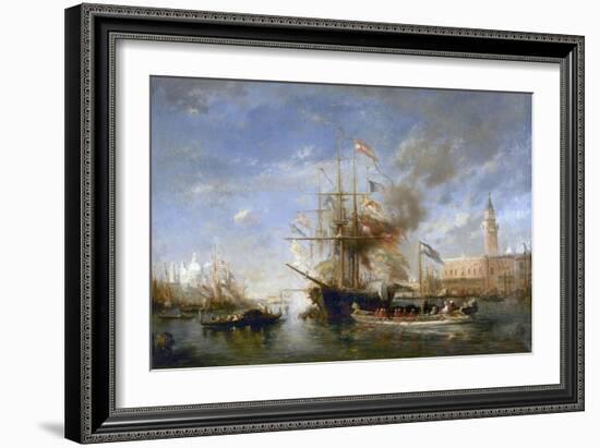 Vue de Venise-Félix Ziem-Framed Giclee Print