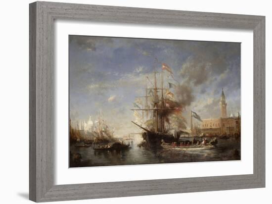 Vue de Venise-Félix Ziem-Framed Giclee Print