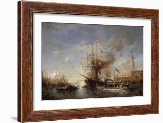 Vue de Venise-Félix Ziem-Framed Giclee Print