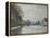 Vue du canal Saint-Martin, Paris-Alfred Sisley-Framed Premier Image Canvas