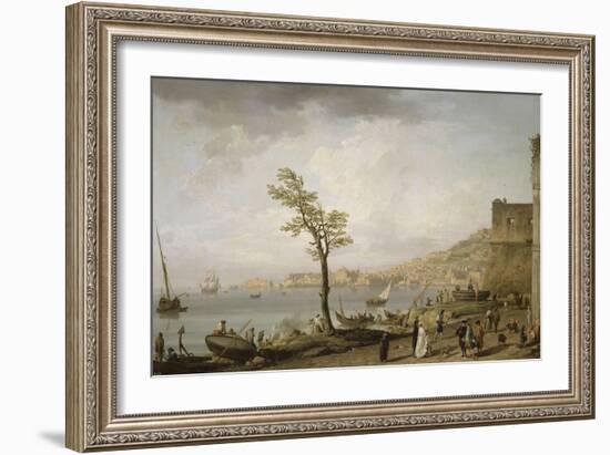 Vue du Golfe de Naples-Claude Joseph Vernet-Framed Giclee Print